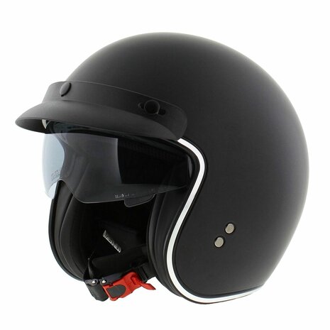 Vito Jet helm Le Mans Special mat zwart 