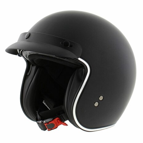 Vito Jet helm Le Mans Special mat zwart 