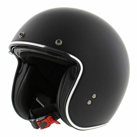 Vito Jet helm Le Mans Special mat zwart 