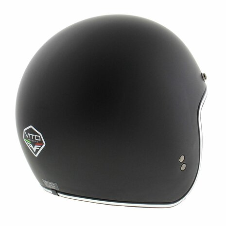 Vito Jet helm Le Mans Special mat zwart 