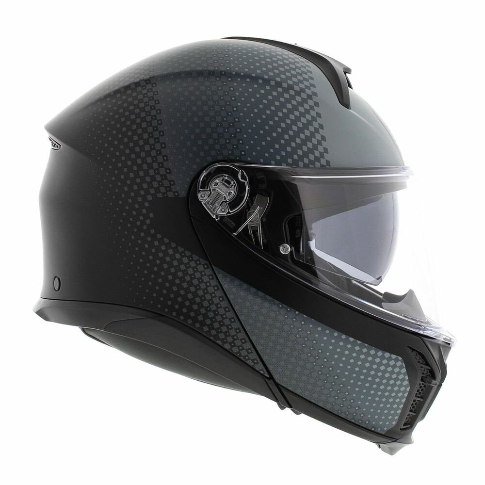 AGV Tourmodular Modular Motorcycle Helmet Textour Matt Black Grey, NEW!