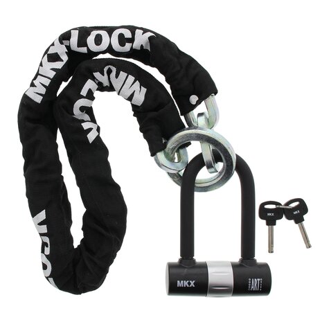 Voorrecht Garderobe Suri MKX-Lock Kettingslot ART4 120cm lang schrijfremslot - Helmspecialist