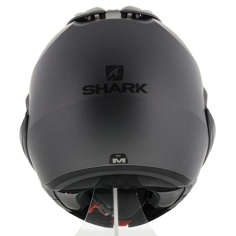 Shark EVO-GT systeemhelm motorhelm mat antraciet - Maat S