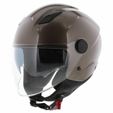 Vito jet helm Sarenta Brons Bronzo