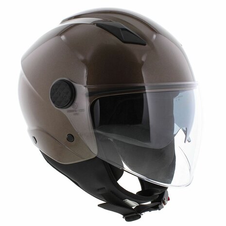 Vito jet helm Sarenta Brons Bronzo