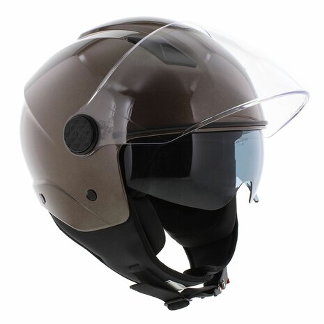 Vito jet helm Sarenta Brons Bronzo