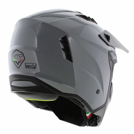 Vito Jet Predator helm nardo grey