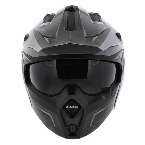 Vito Jet Predator helm nardo grey