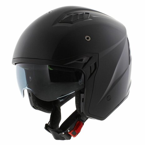 Vito Jet Predator helm mat zwart