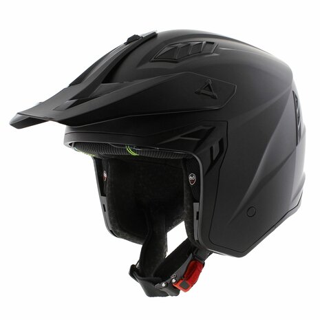 Vito Jet Predator helm mat zwart