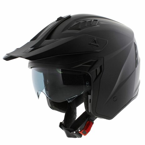 Vito Jet Predator helm mat zwart