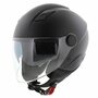 Vito jet helm Sarenta mat zwart