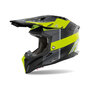 Airoh Helm Aviator 3 AMS&sup2; Monarch mat grijs zwart fluo geel