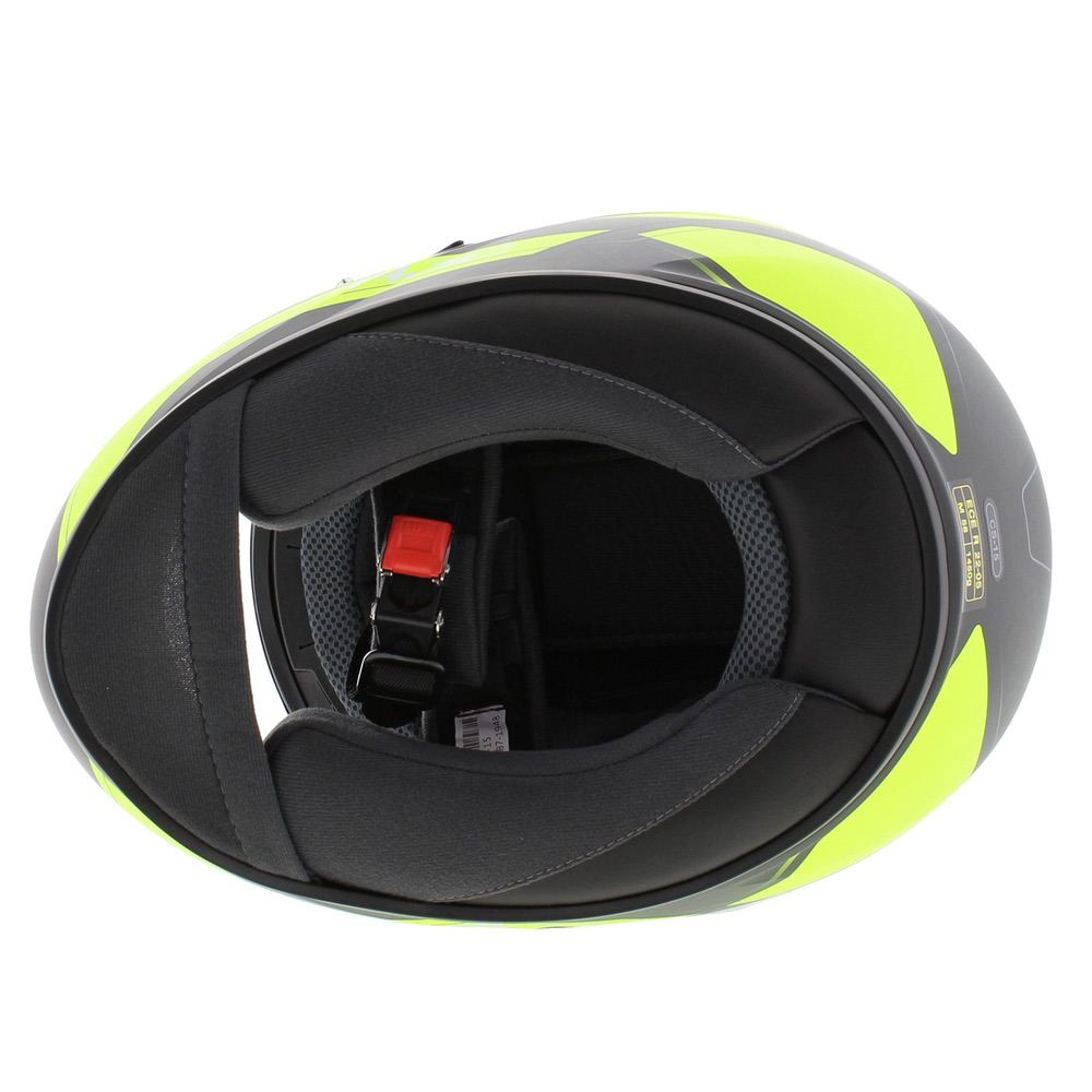 HJC CS15 Inno motorhelm scooterhelm mat zwart geel - Helmspecialist